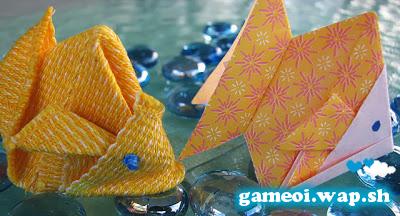 Học cách xếp cá vàng cực dễ thương theo phong cách Origami