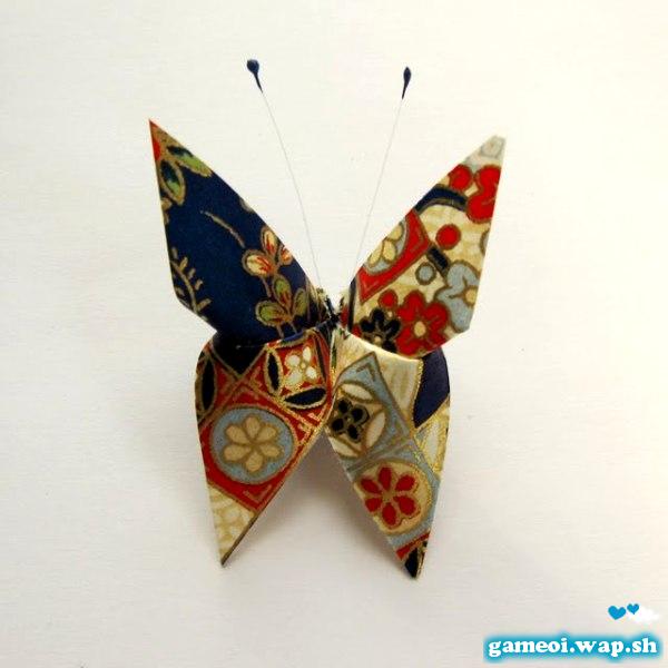 Hướng dẫn gấp bướm bằng giấy siêu đẹp theo phong cách Origami