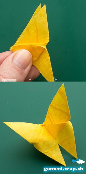 Hướng dẫn gấp bướm bằng giấy siêu đẹp theo phong cách Origami